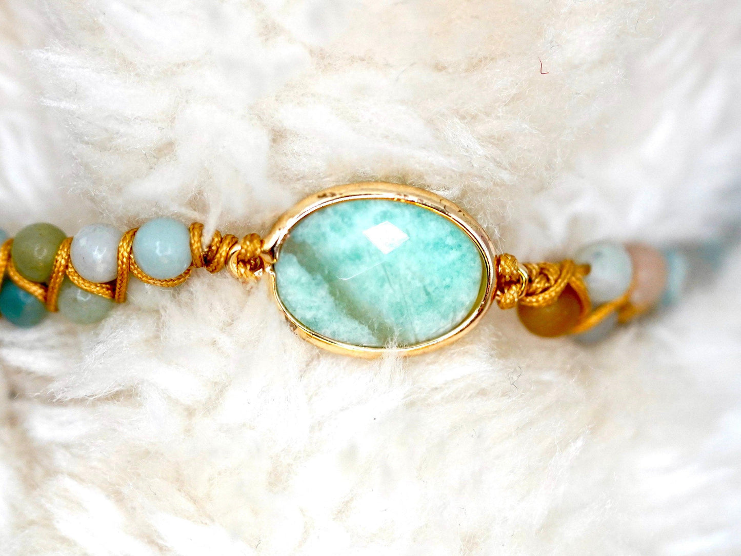 Amazonite Bracelet - prettywitchyuk