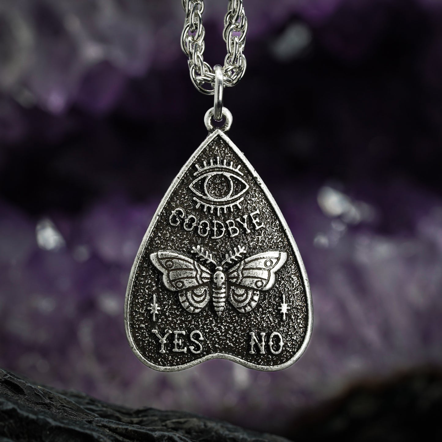Ouija Planchette Necklace