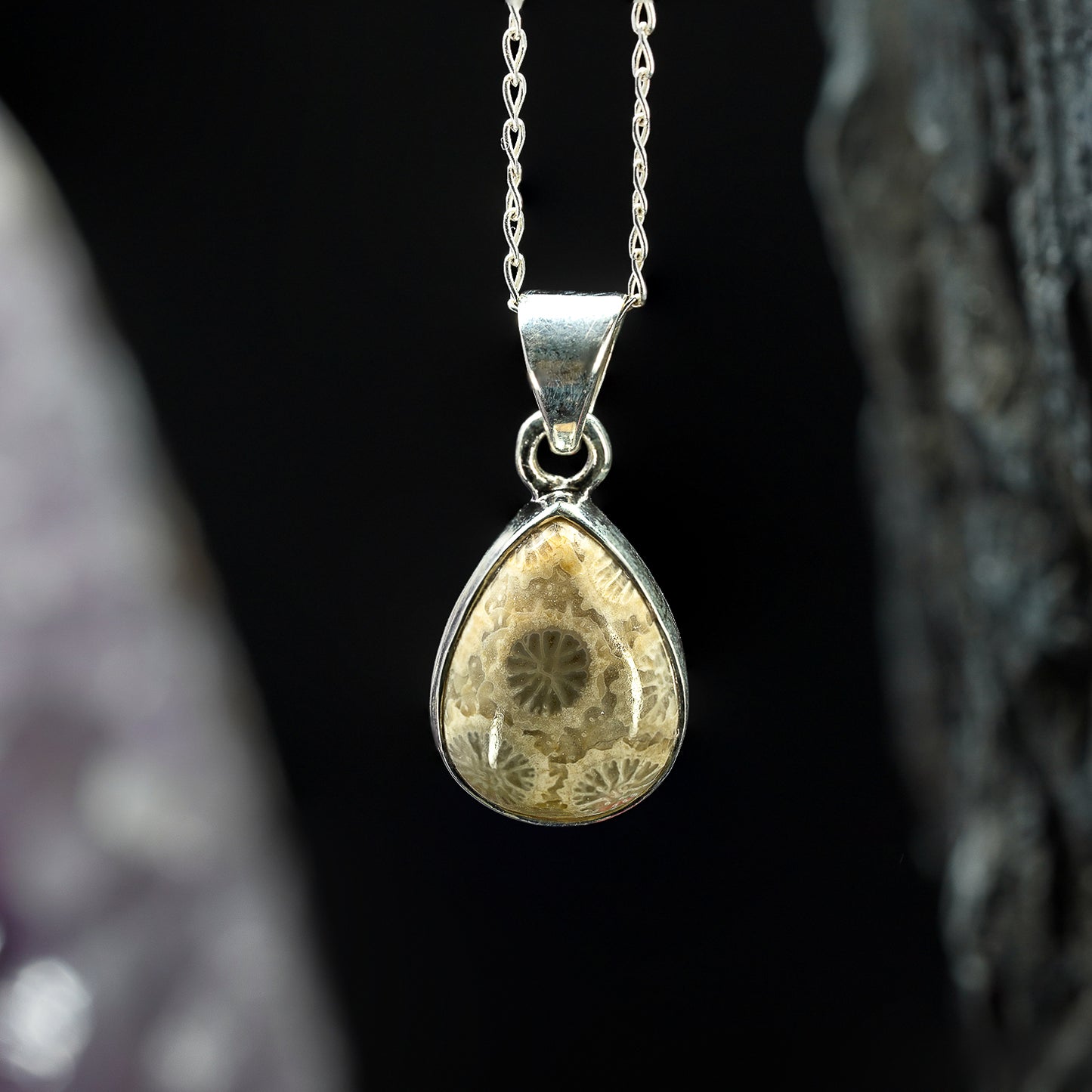 Fossil Coral Necklace