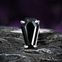 Thumbnail for Gemstone Coffin Ring