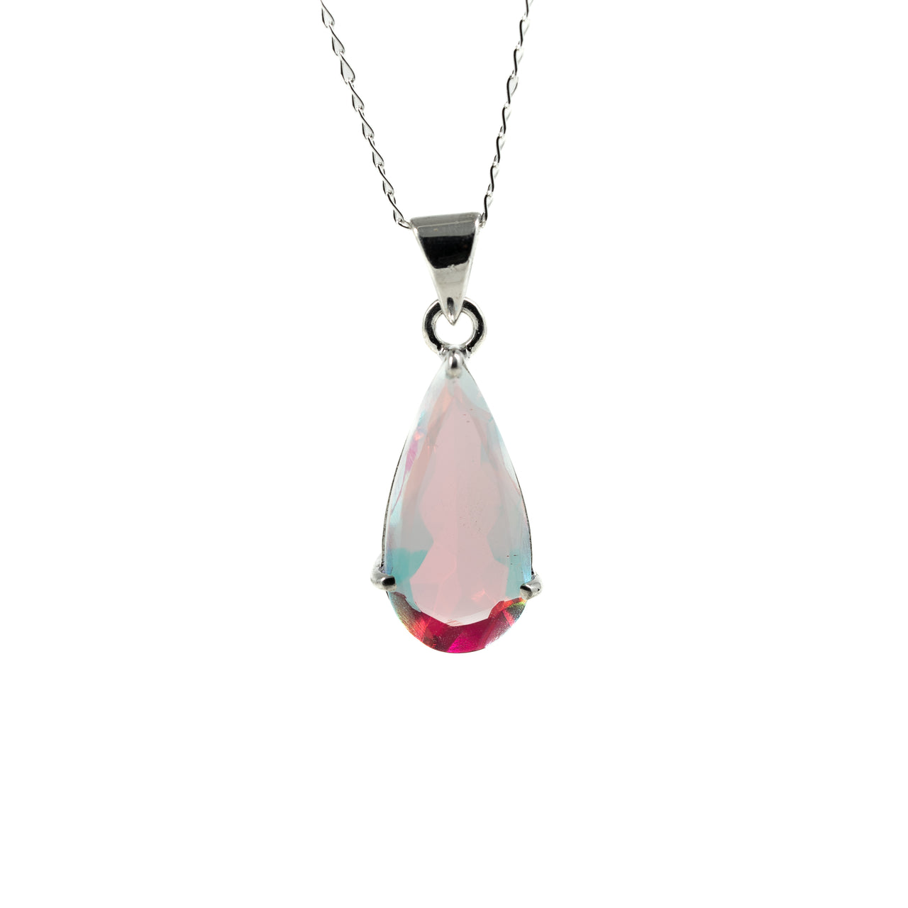 White Mystic Topaz Necklace