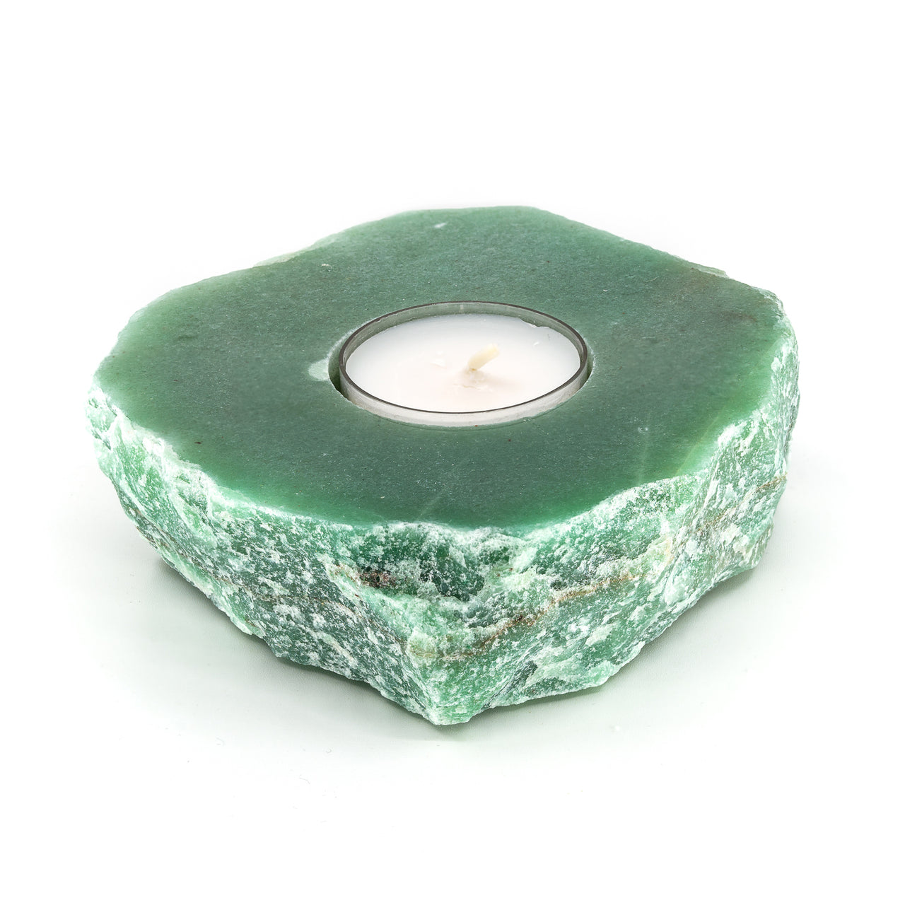 Aventurine Tealight Holder