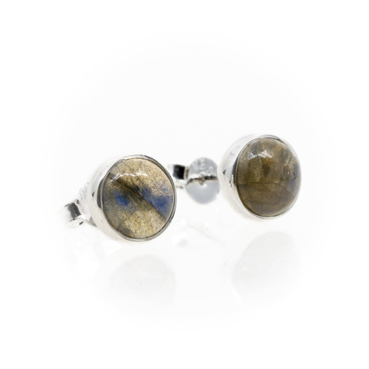 Labradorite Stud Earrings