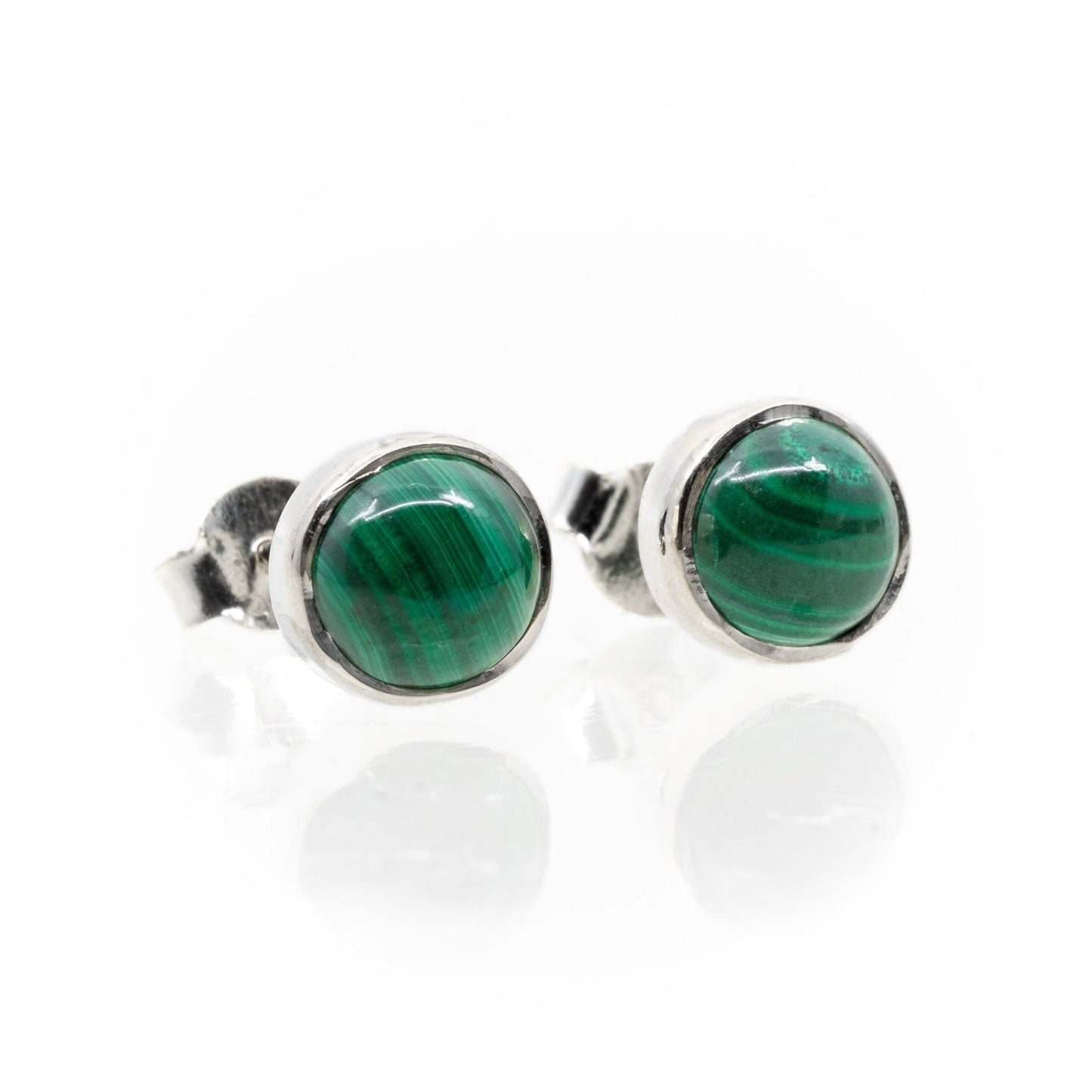 Malachite Earrings