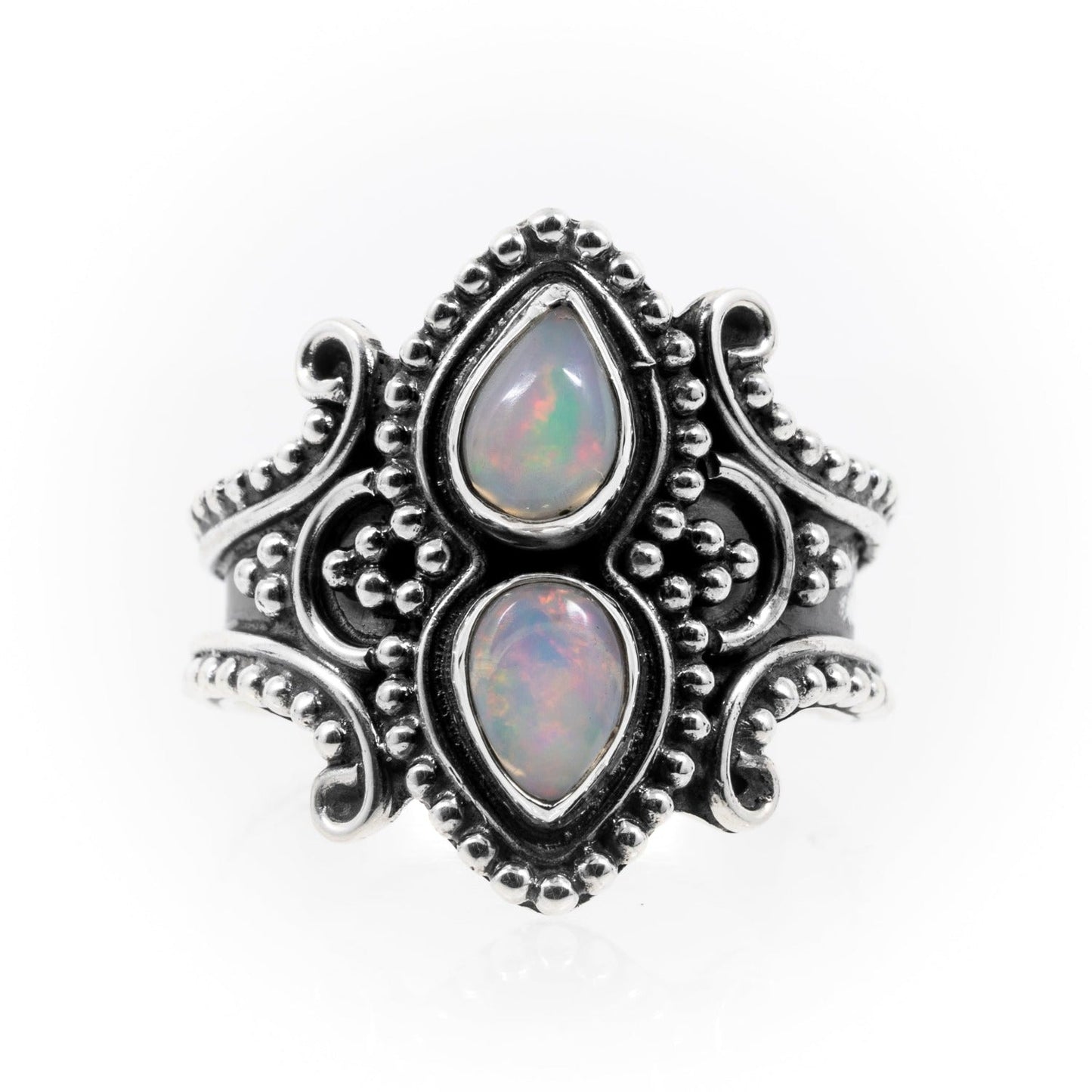 'Eden' ~ Natural Opal Ring