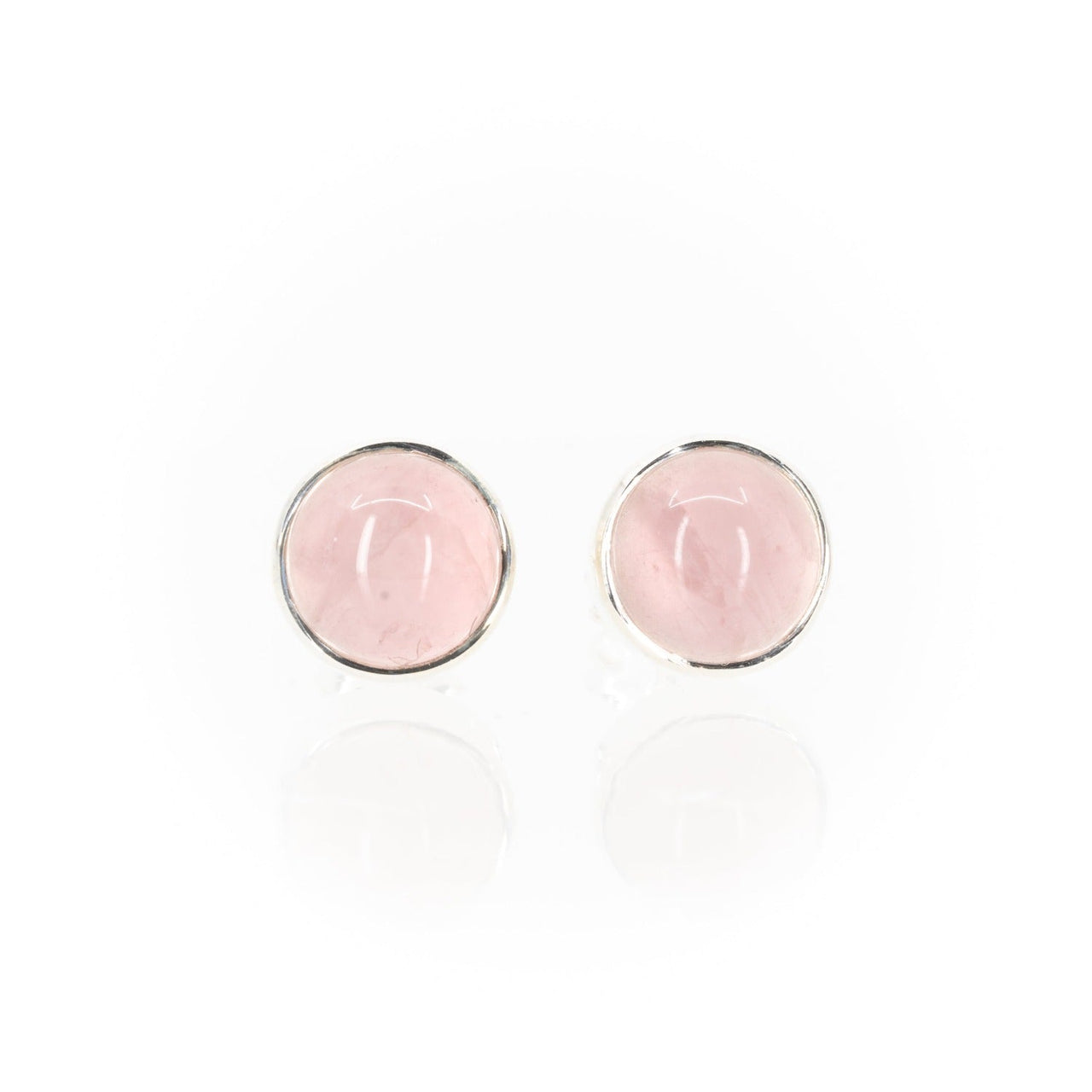 Rose Quartz Stud earrings