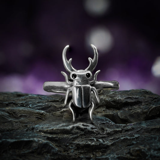 Stag Beetle Ring