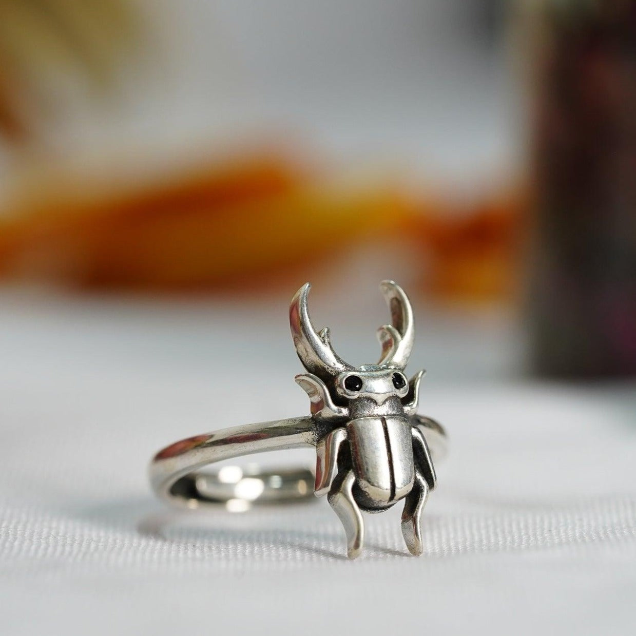 Stag Beetle Ring