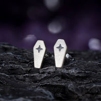 Thumbnail for Silver Casket Earrings