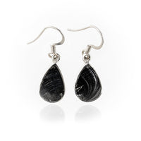 Thumbnail for Shungite Drop Earrings