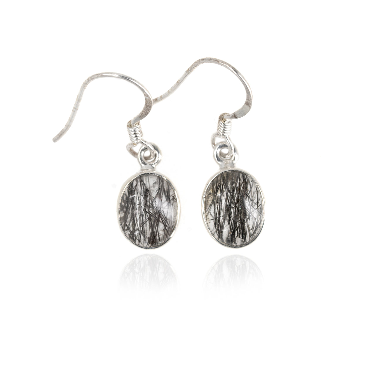 Rutile Quartz Drop Earrings