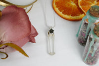 Thumbnail for Moldavite & Clear Quartz Necklace