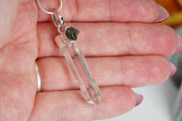 Thumbnail for Moldavite & Clear Quartz Necklace