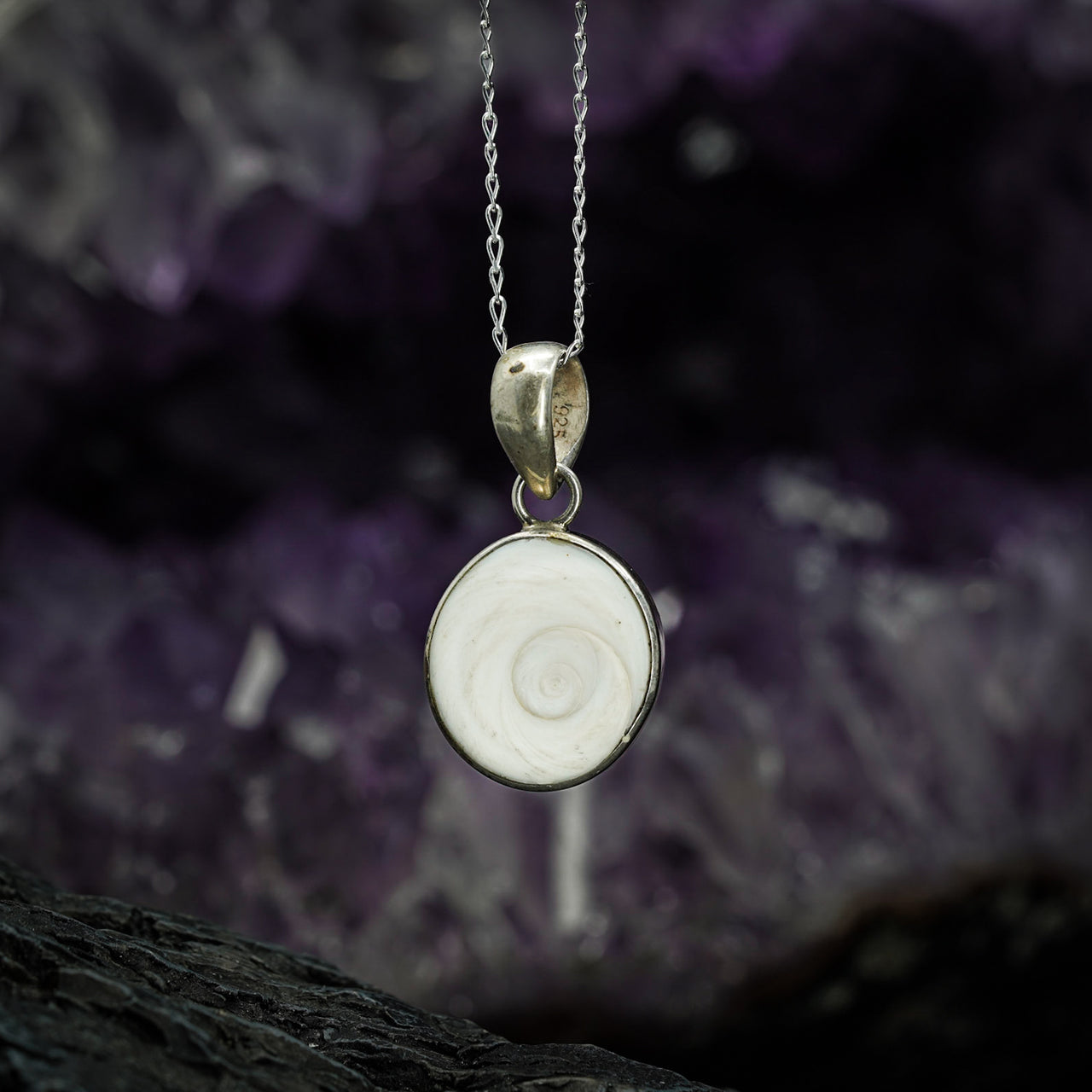 Shiva Eye Shell Pendant