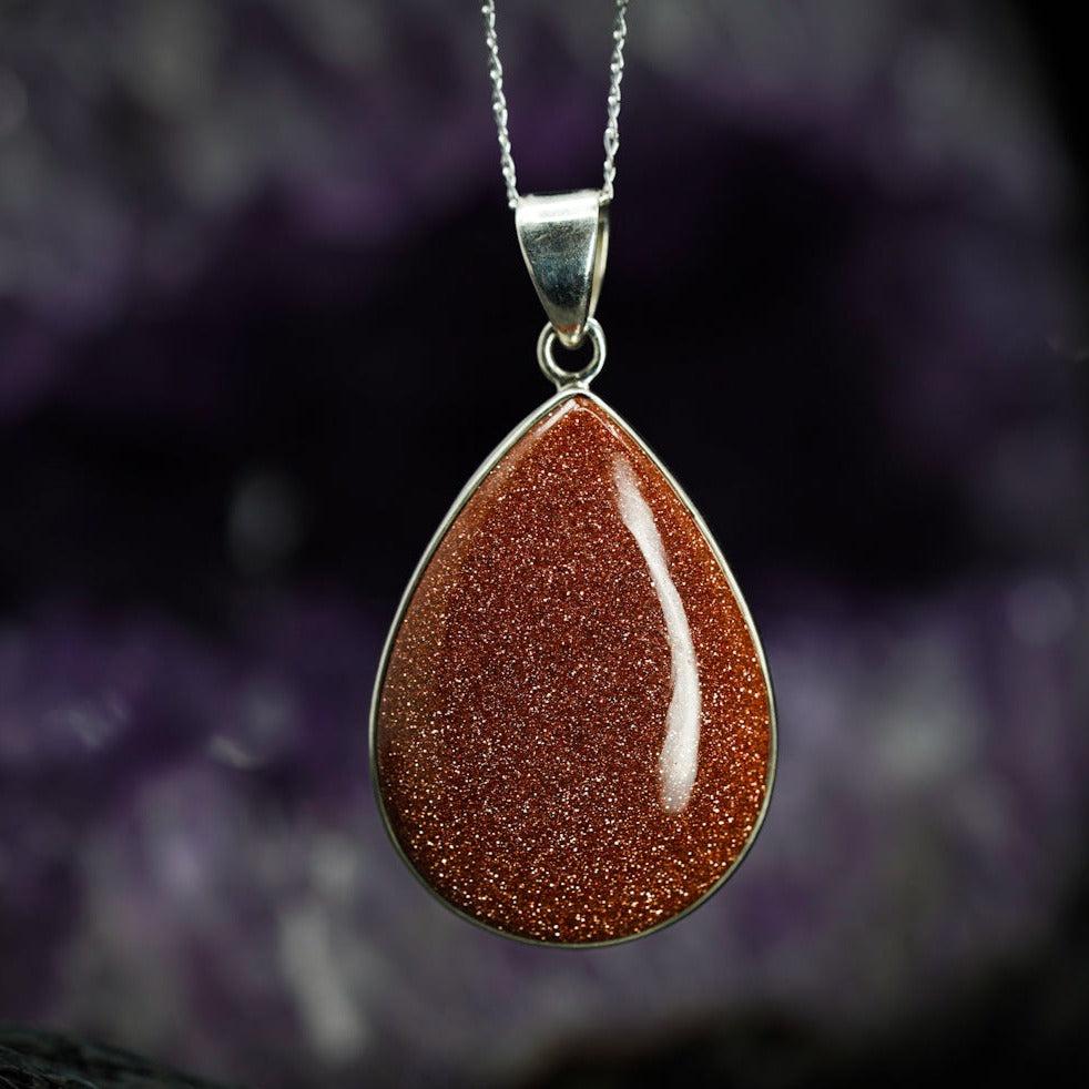 Goldstone Pendant