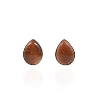 Thumbnail for Goldstone Stud Earrings