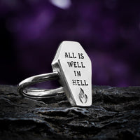 Thumbnail for All Is Well Coffin Ring