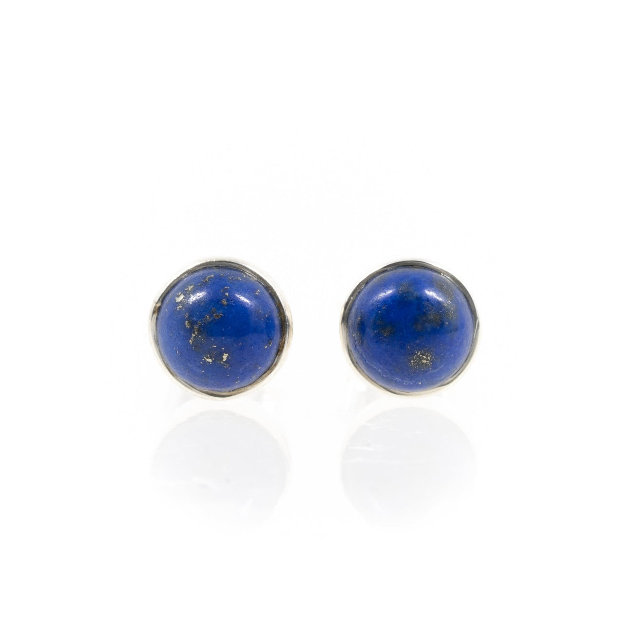 Lapis Lazuli Stud Earrings