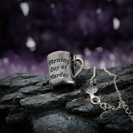 Morning Cup Of Murder Official Collaboration Necklace