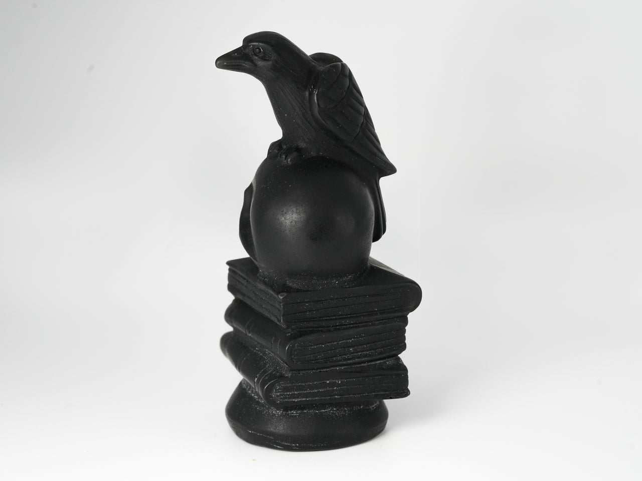 ‘The Raven’ Obsidian Sculpture