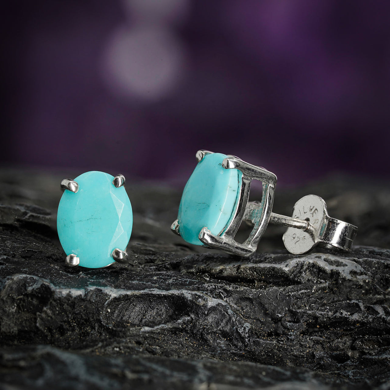 Turquoise Stud Earrings